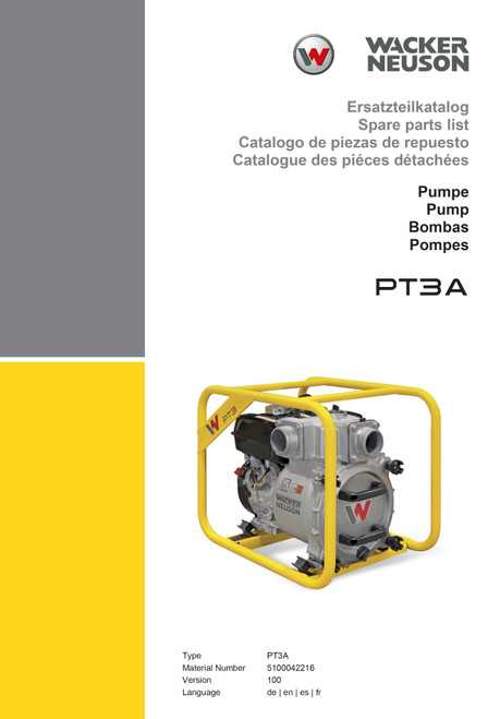 wacker pt3 parts diagram