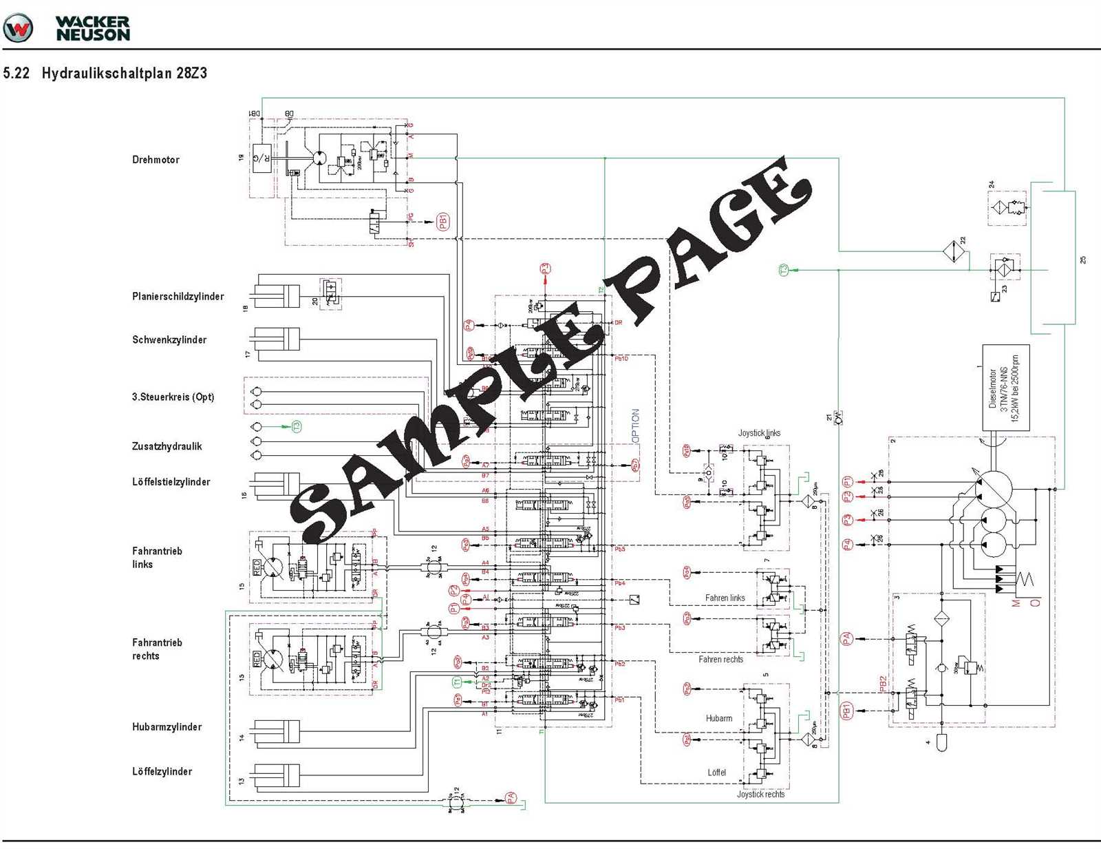 wacker pt3 parts diagram