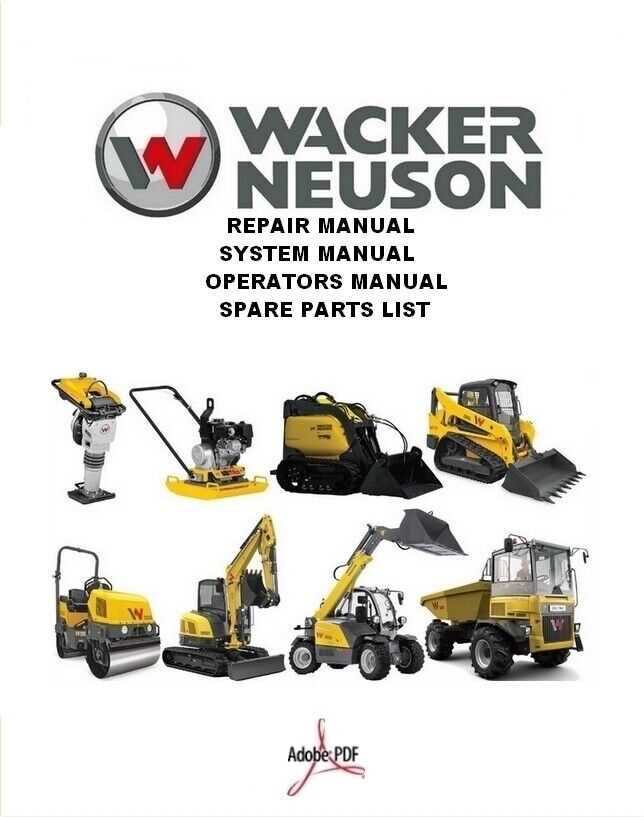 wacker vp1550 parts diagram