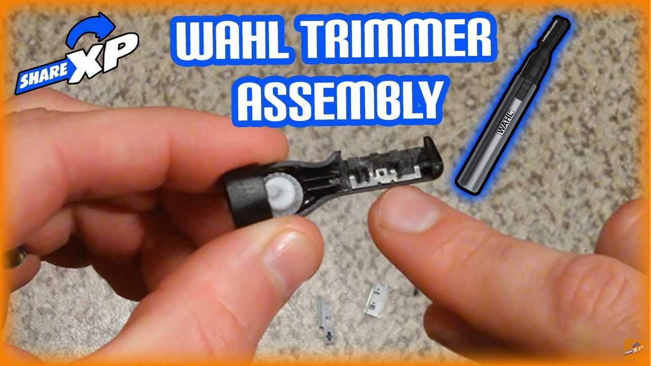 wahl clippers parts diagram