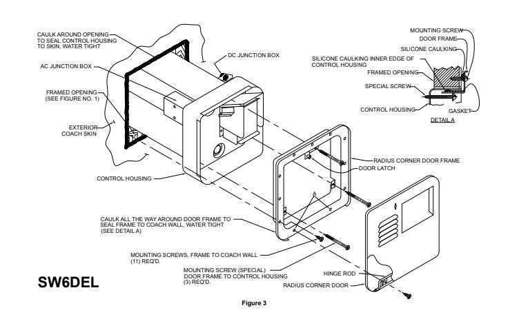 wall heater parts diagram