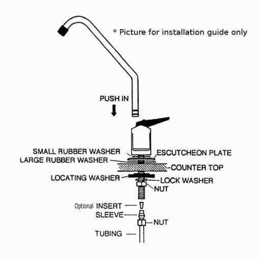 water fountain parts diagram