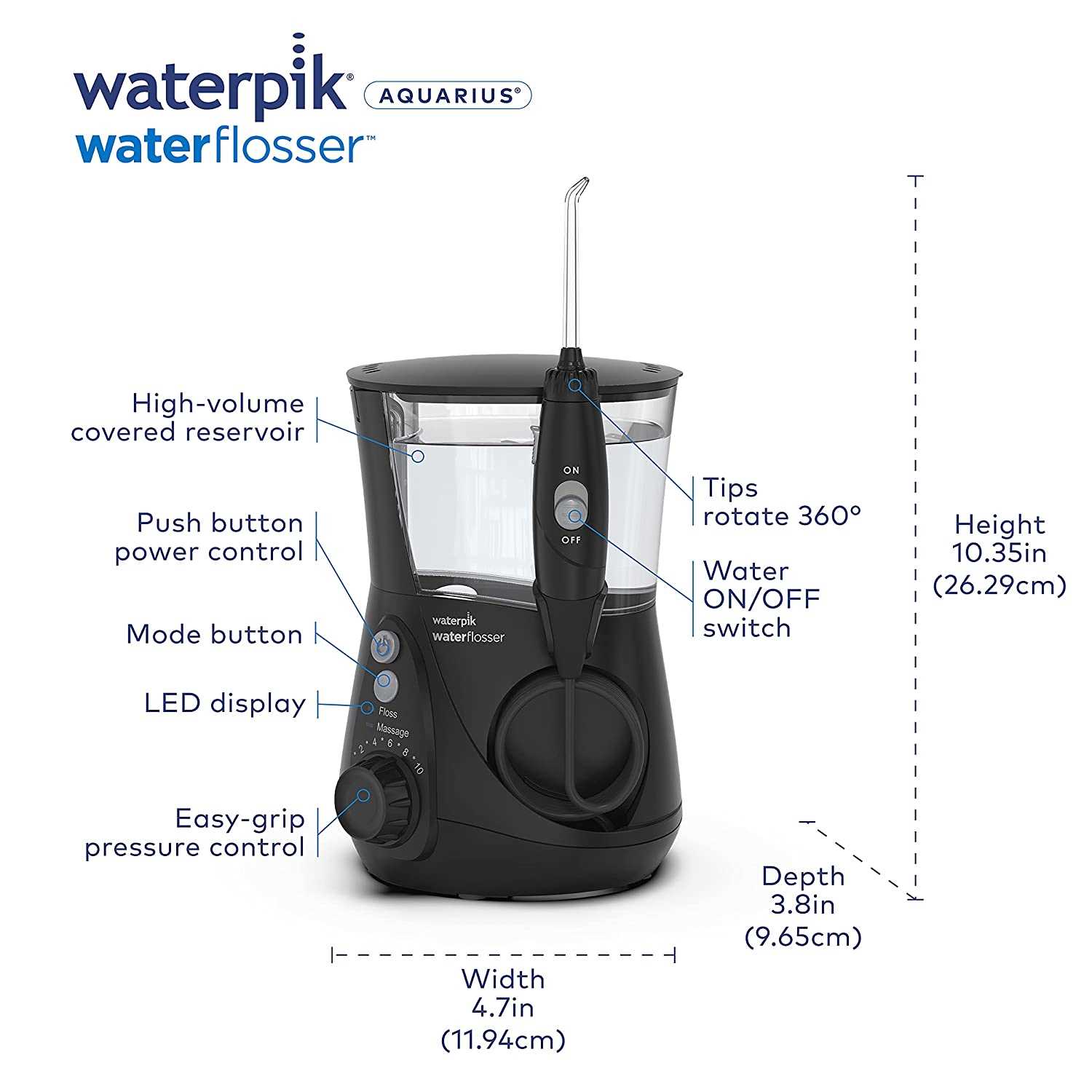 waterpik parts diagram