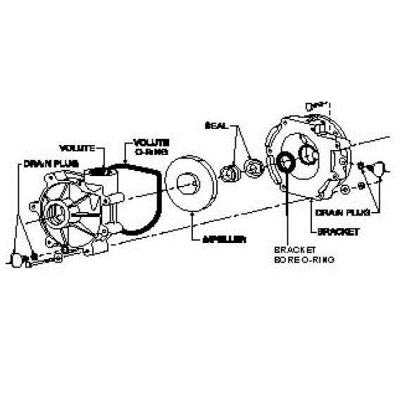 waterway pump parts diagram