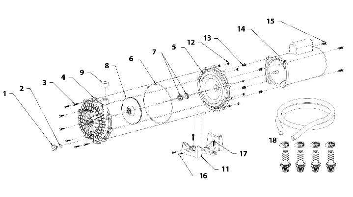 waterway pump parts diagram