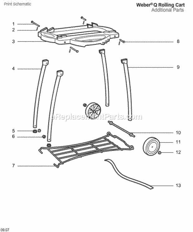 weber q parts diagram