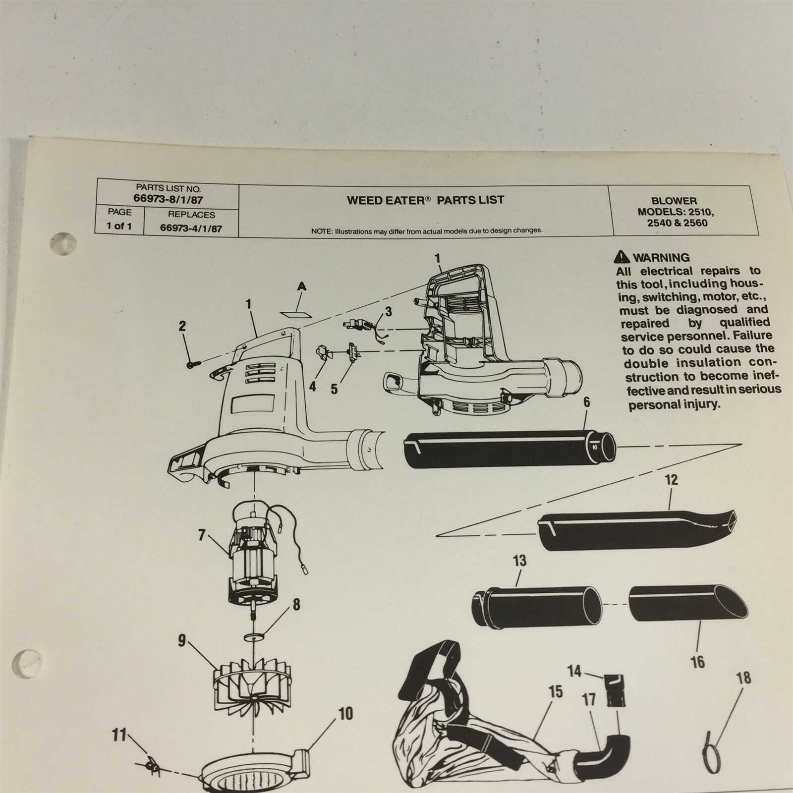 weed eater fb25 parts diagram