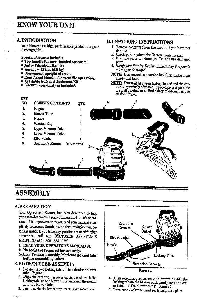 weed eater leaf blower parts diagram