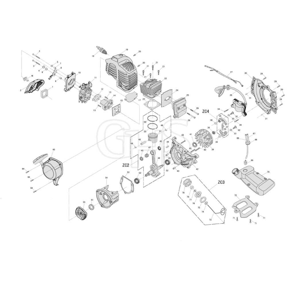 weed trimmer parts diagrams