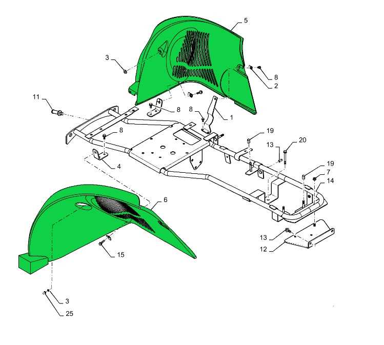 wheel well parts diagram