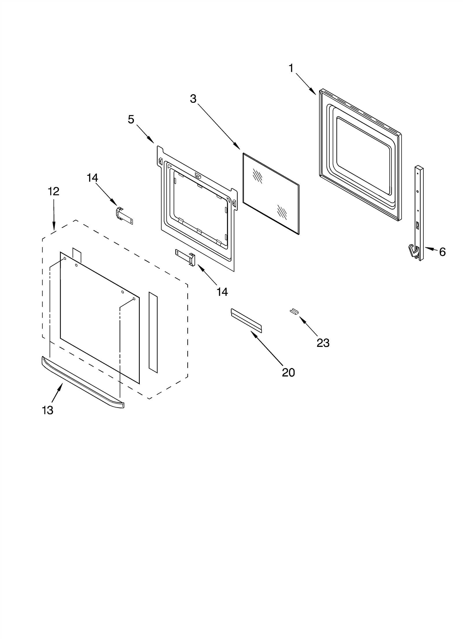 whirlpool accubake oven parts diagram