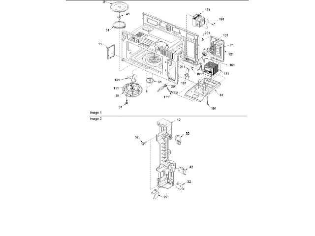 whirlpool microwave parts diagram