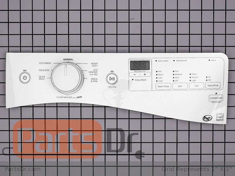 whirlpool washer parts diagram front load