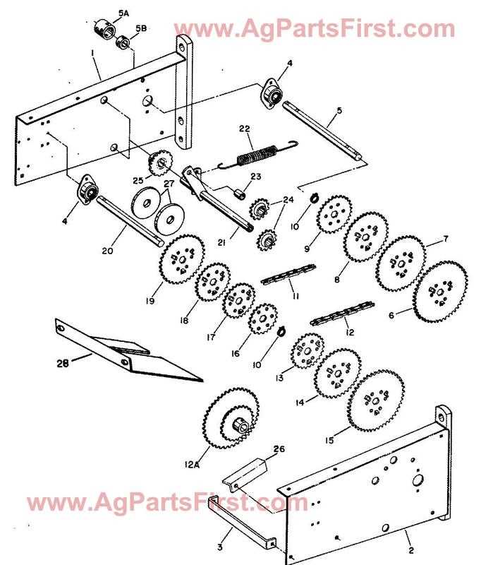 white 5100 planter parts diagram