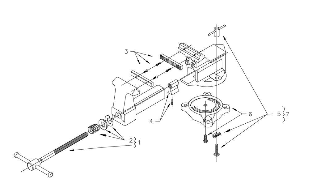 wilton bullet vise parts diagram