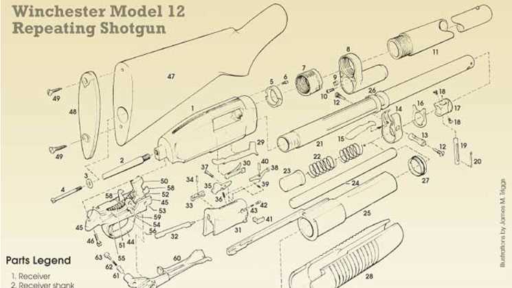 winchester 1895 parts diagram