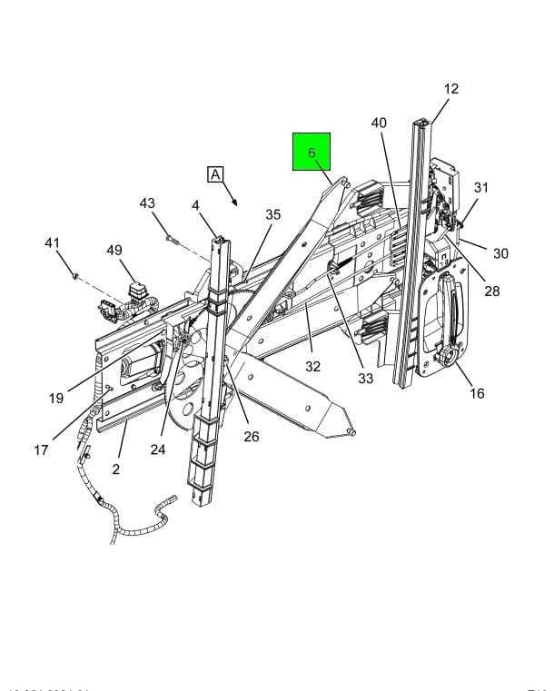 window regulator parts diagram