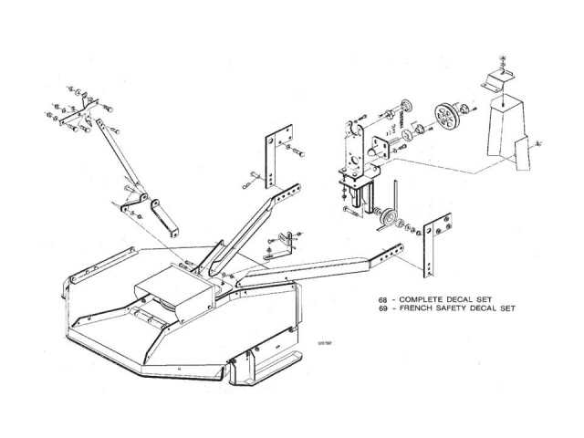 woods l59 belly mower parts diagram