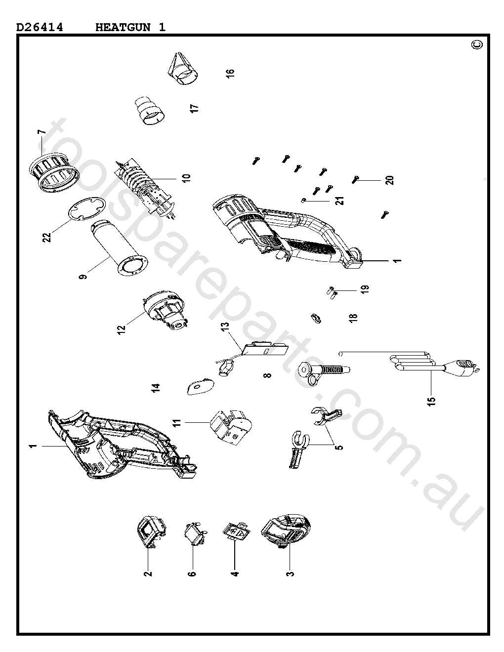 worx wg155 parts diagram