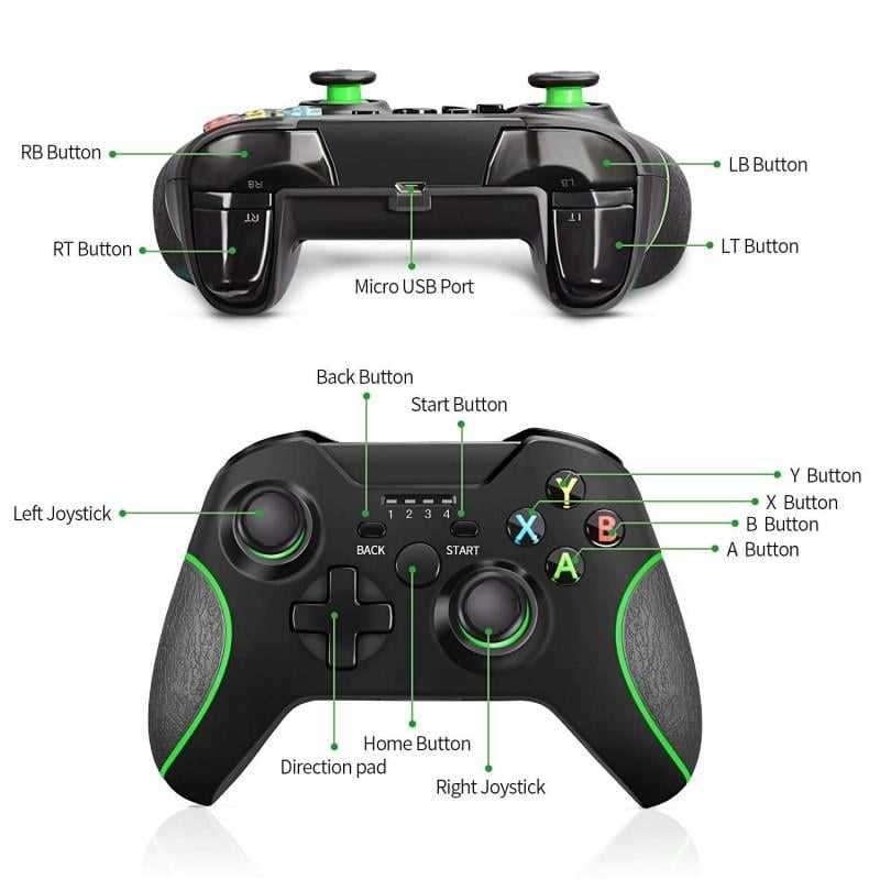 xbox controller parts diagram