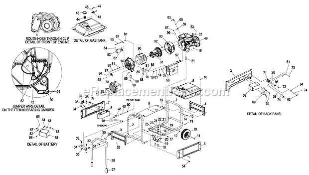 xg8000e parts diagram