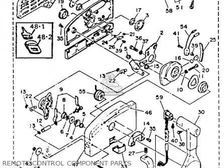 yamaha 40 hp outboard parts diagram