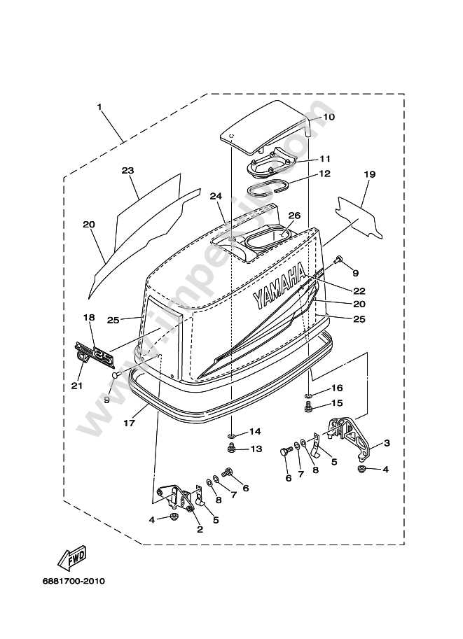 yamaha 40 hp outboard parts diagram