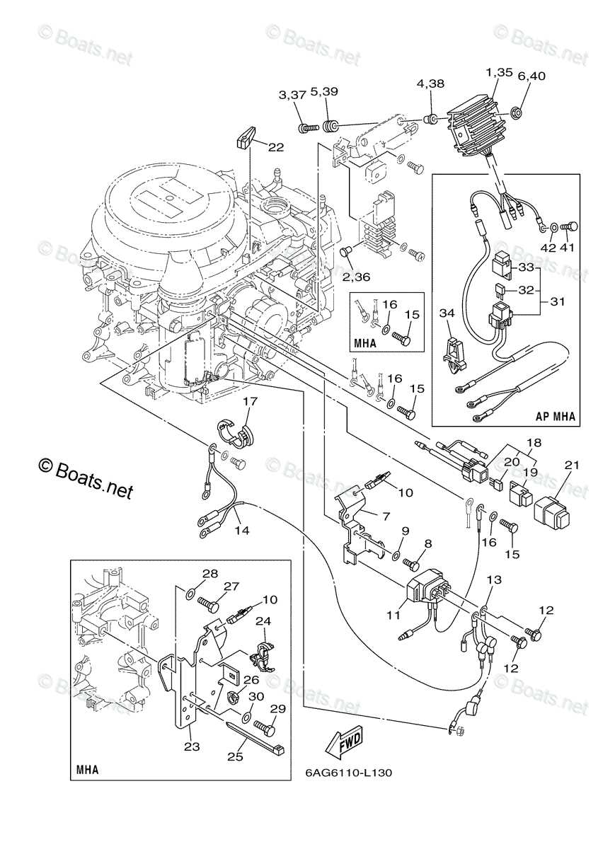 yamaha 50 hp outboard parts diagram