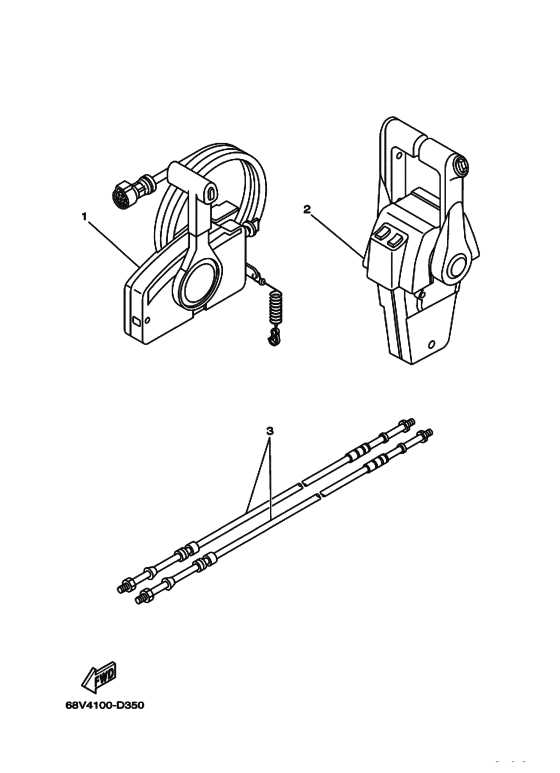 yamaha 703 control box parts diagram