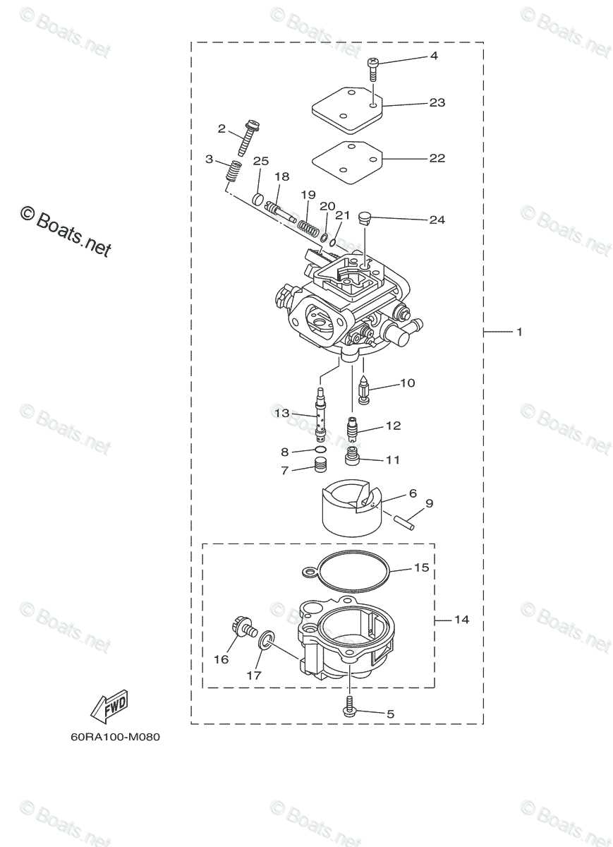 yamaha 8hp outboard parts diagram