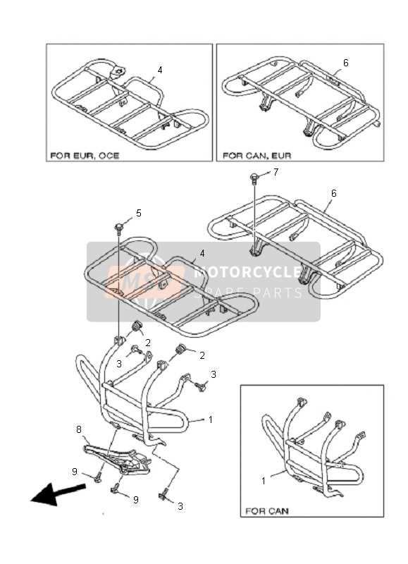 yamaha big bear parts diagram