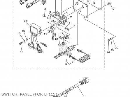 yamaha f115 parts diagram