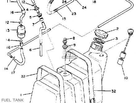 yamaha g1 golf cart parts diagram