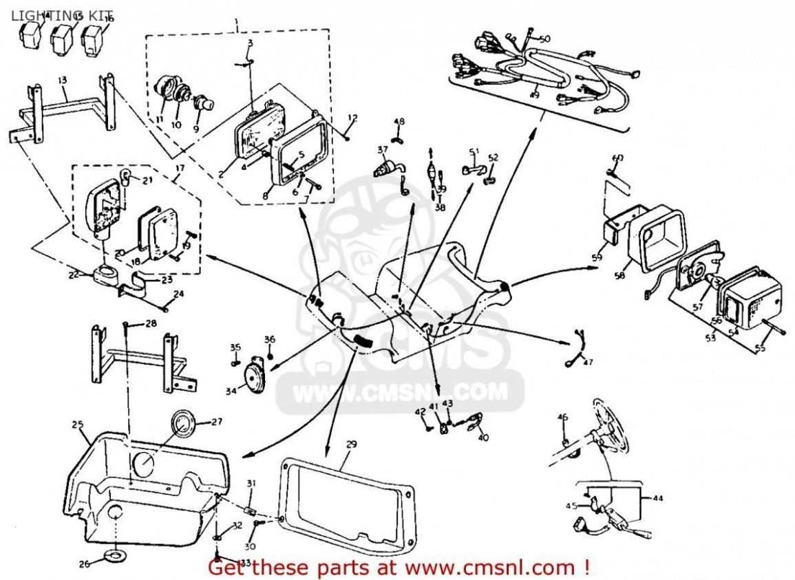 yamaha golf cart parts diagram