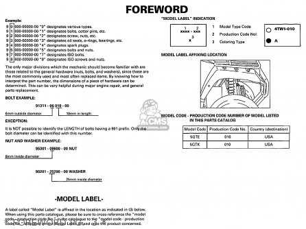 yamaha grizzly 600 parts diagram