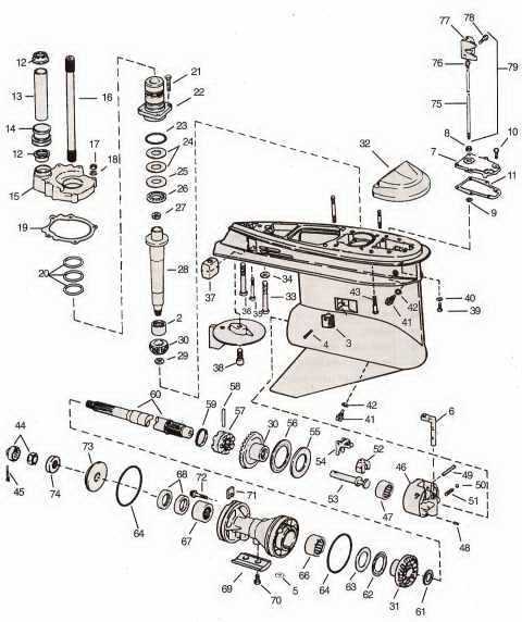 yamaha outboard motor parts diagram