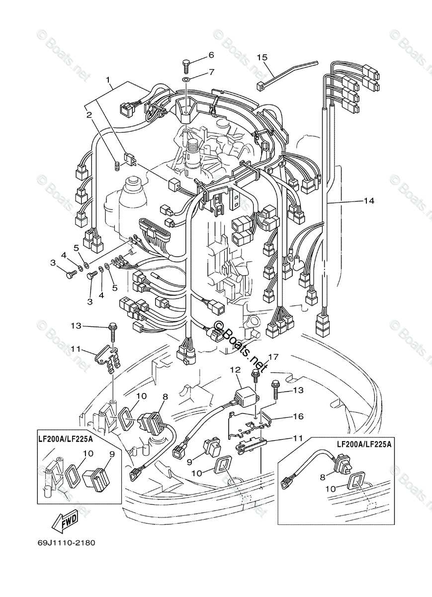 yamaha outboard parts diagrams