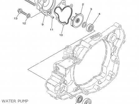 yamaha yz250 parts diagram