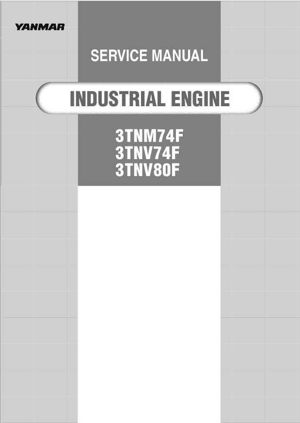 yanmar 3tnv80f parts diagram