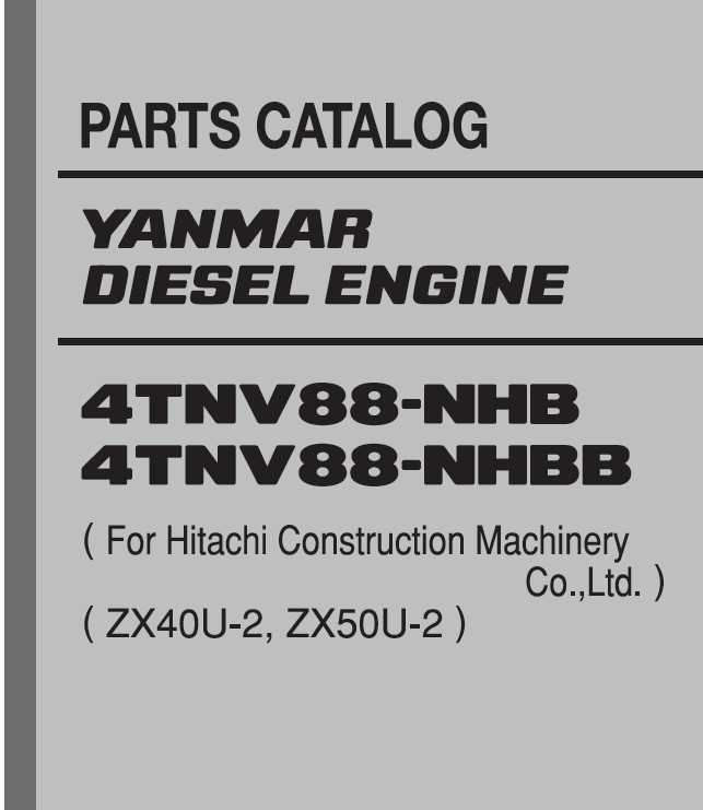 yanmar parts diagram