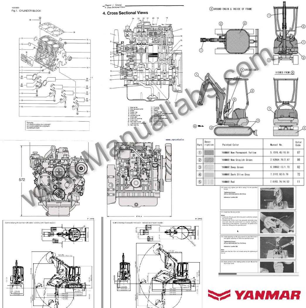 yanmar parts diagram