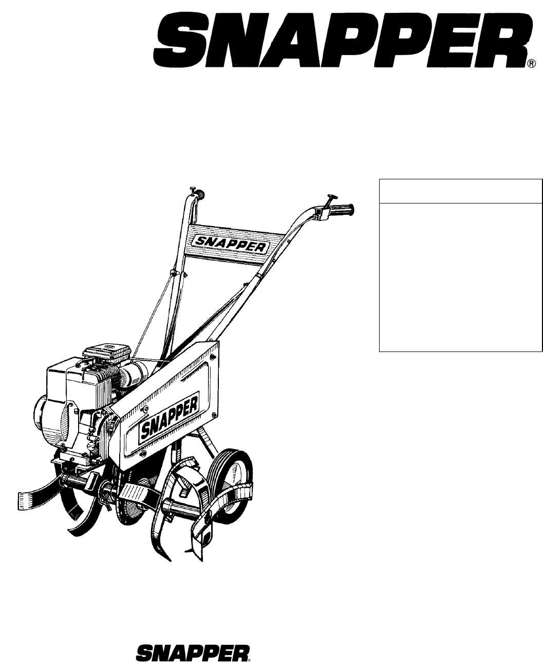 yard machine front tine tiller parts diagram