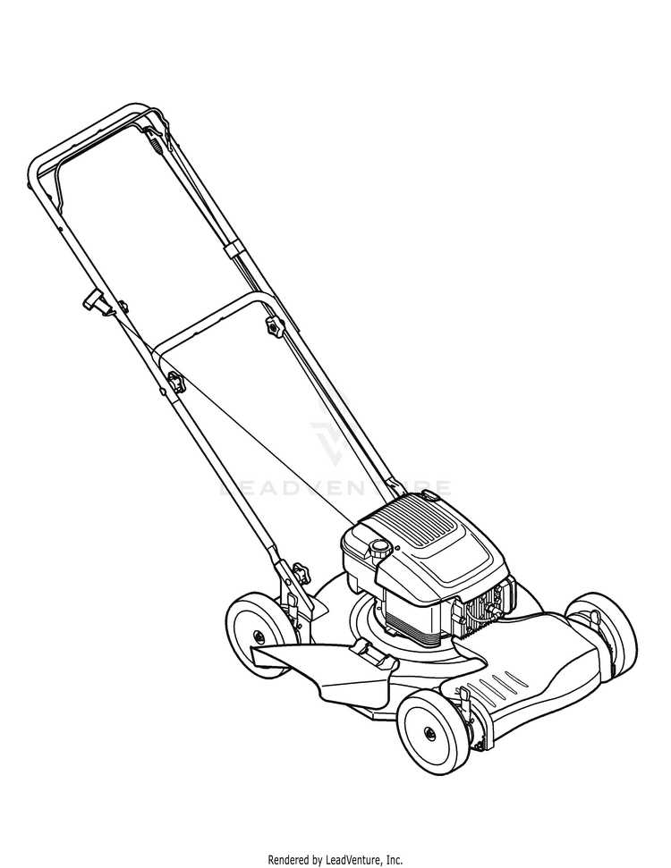 yard machine lawn mower parts diagram