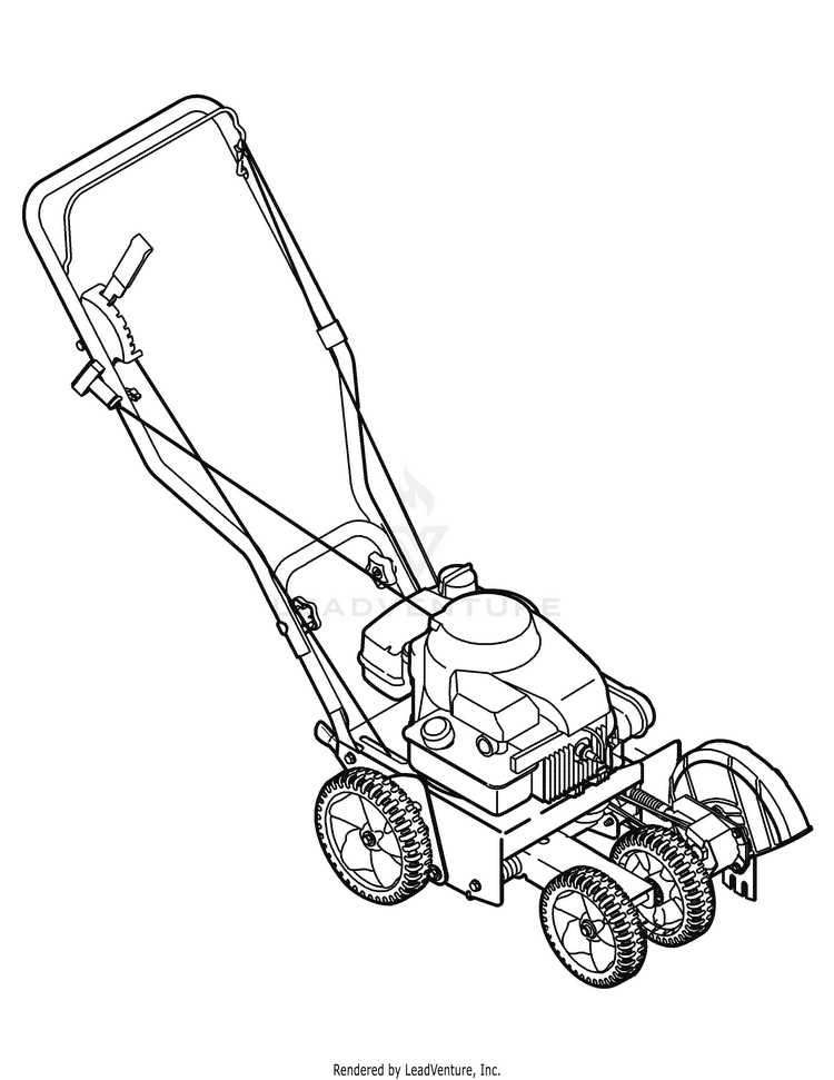 yard machine push mower parts diagram