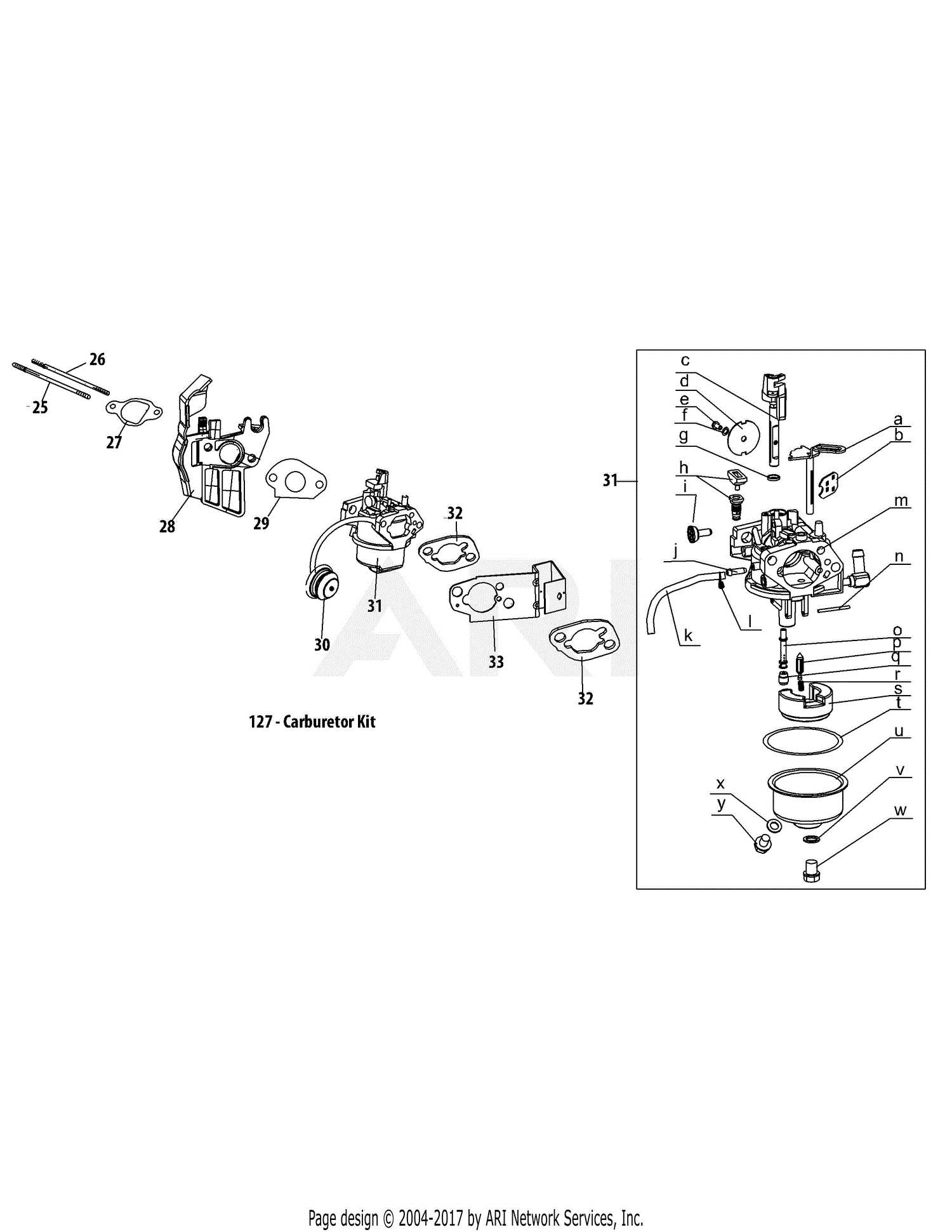 yardman snowblower parts diagram