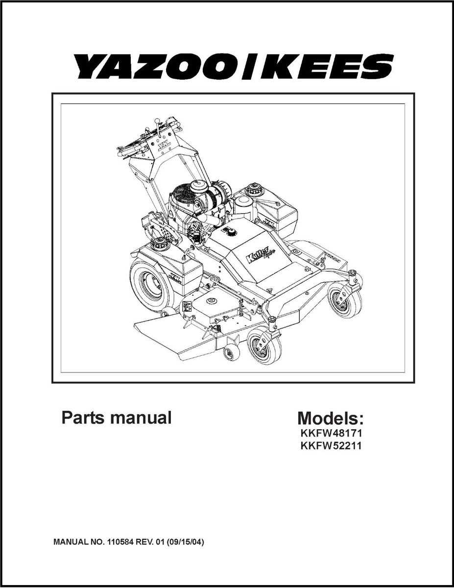 yazoo kees parts diagram