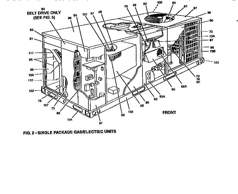 york rooftop unit parts diagram