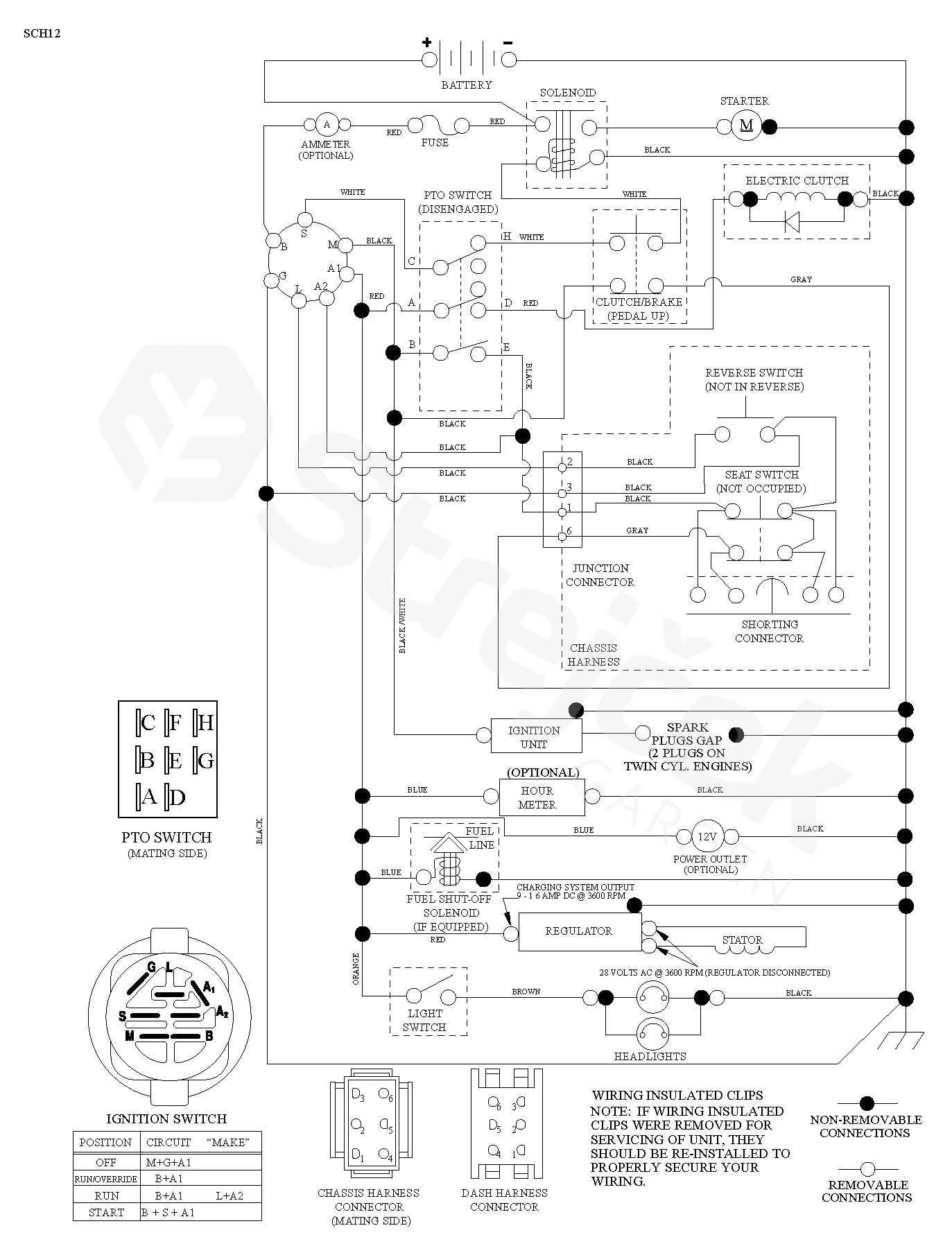 yth24k48 parts diagram