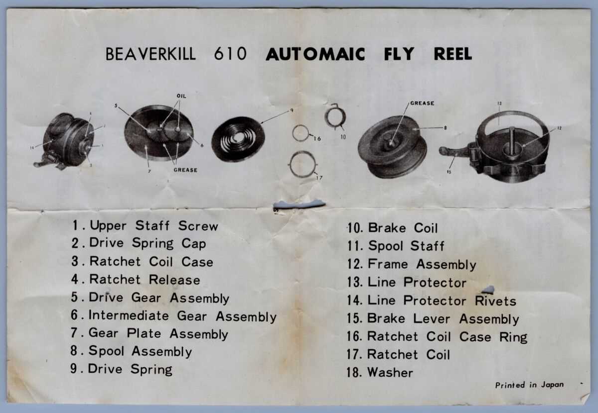 zebco 33 parts diagram