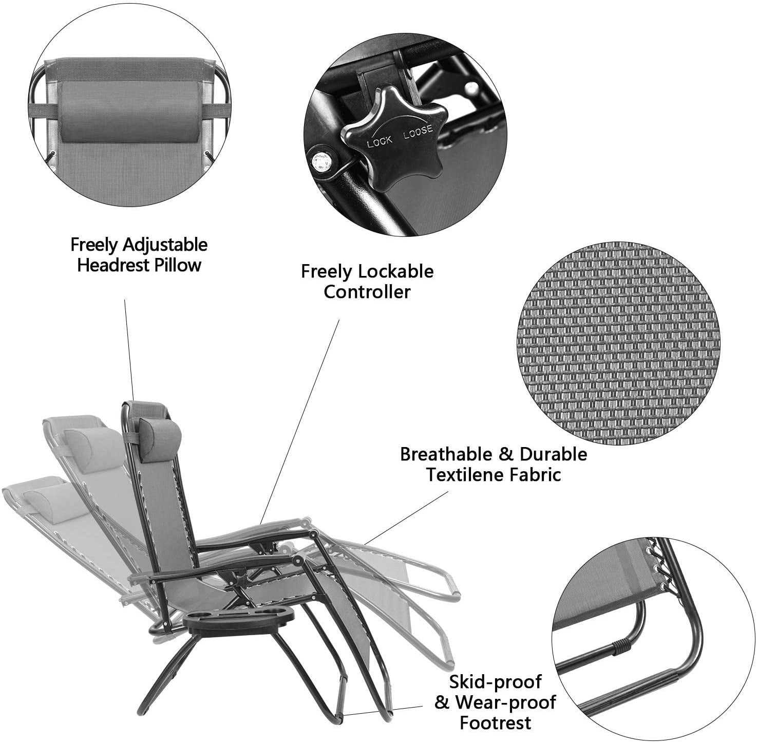 zero gravity chair parts diagram